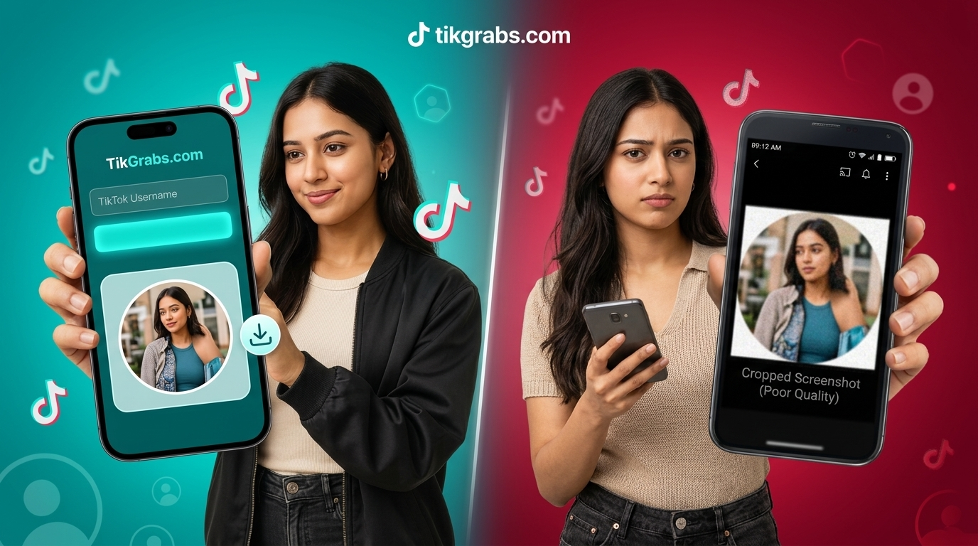 TikTok-Profilbild-Downloader vs. Screenshot – Was ist der wahre Unterschied?