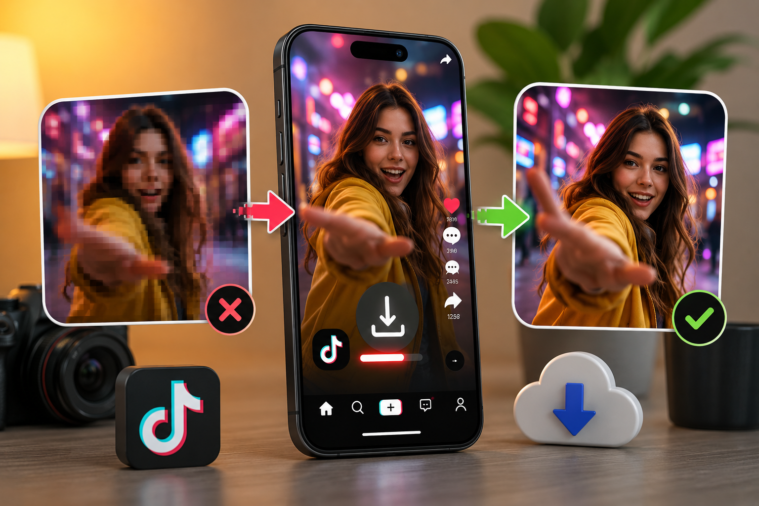 Los videos de TikTok pierden calidad después de descargar la guía de problemas