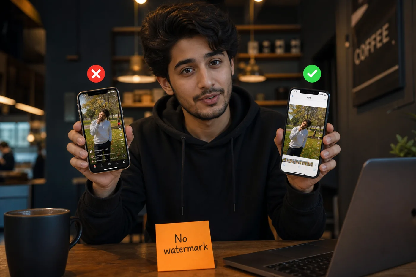 Clean TikTok MP4 without watermark