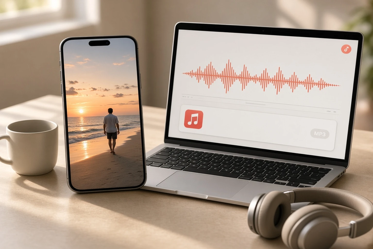 Convertir un video de TikTok a archivo MP3 con Tikgrabs