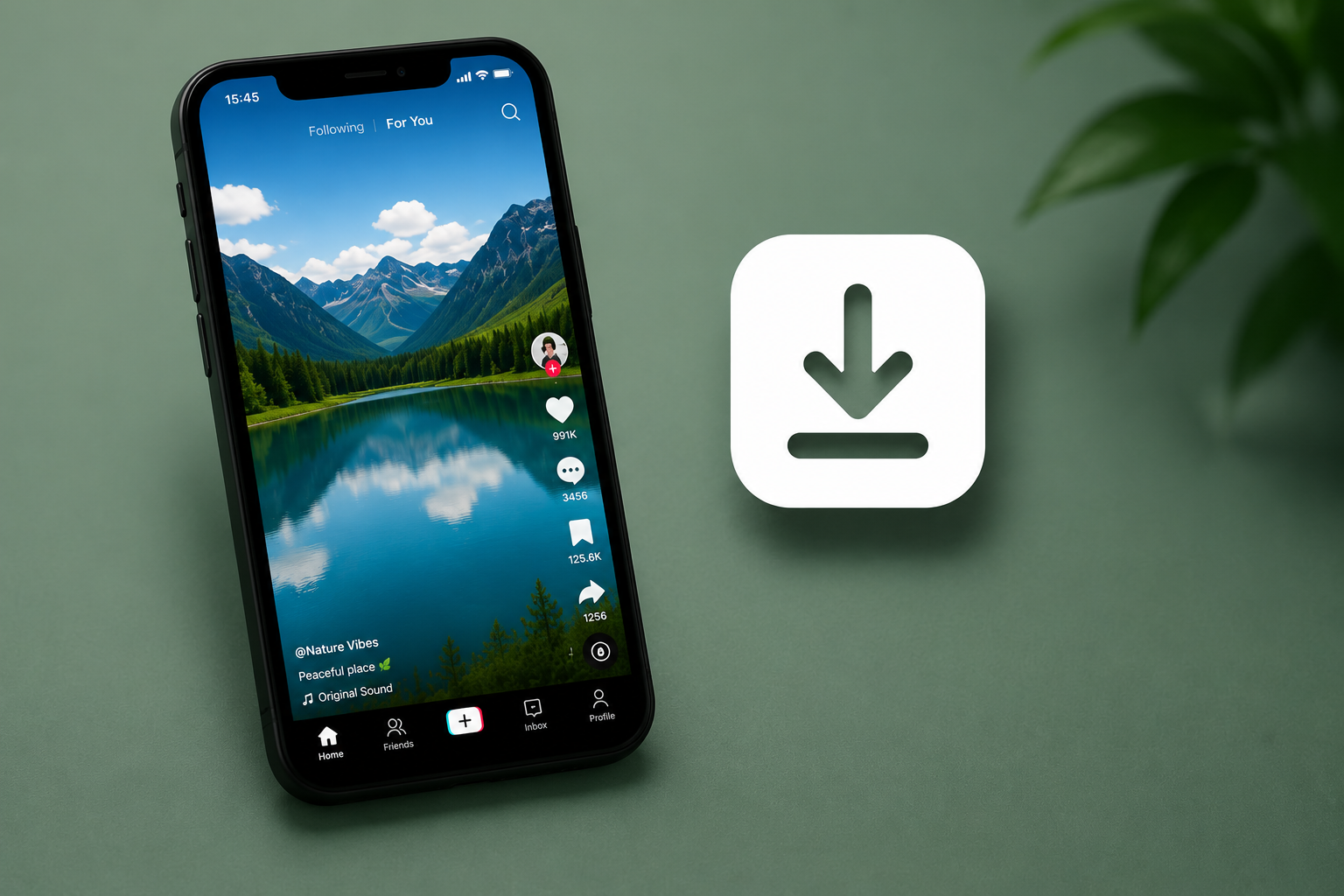 Saving TikTok videos on Android