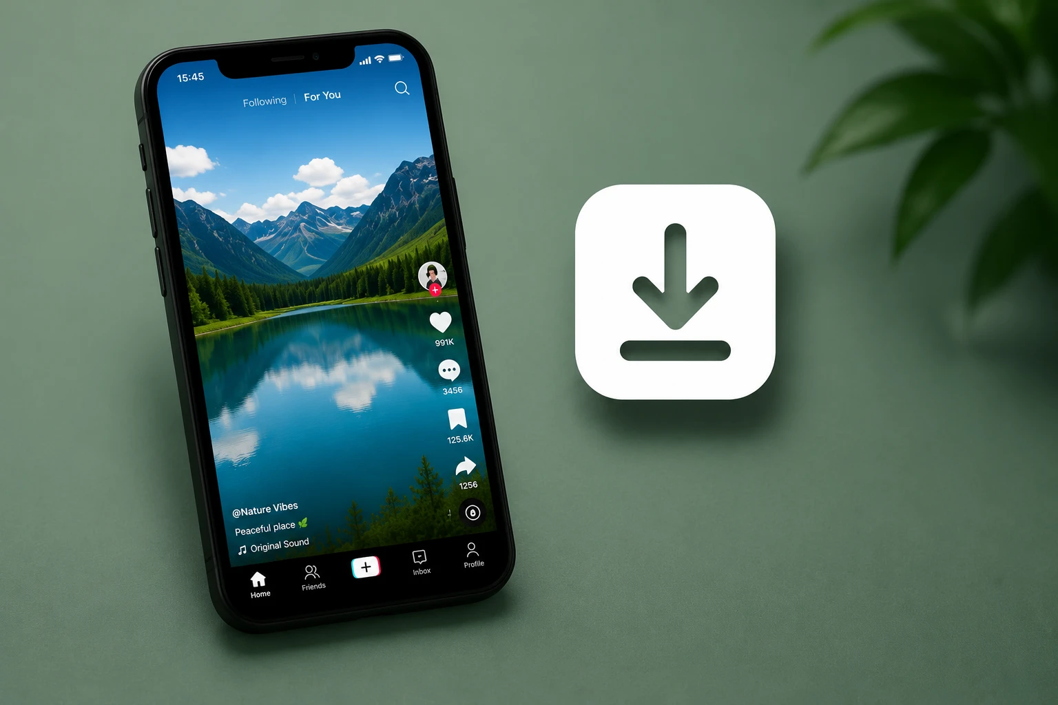 Guardar vídeos de TikTok en Android